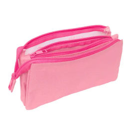 Safta Estuche Portatodo Triple Barbie 120x220x30 mm