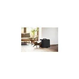 Biala Arenero para Gatos Ecológico Plástico Reciclado Filtro Carbón Anti-Olor Puerta Magnética Cierre Rápido Pala Incluida Negro