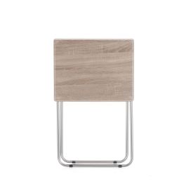 Inde Mesa Plegable Madera-Metal 48x38x66 cm 12mm Mdf 5.28 kg (2 Unidades)