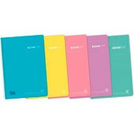 Cuaderno ENRI Pastel Din A4 80 Hojas (5 Unidades) Precio: 13.50000025. SKU: B19GP8377N