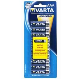 Varta Pilas AAA (LR03) High Energy Alcalinas 1.5V – Pack de 10 Baterías de Un Solo Uso para Dispositivos Varta Pilas AAA (LR03) High Energy Alcalinas 1.5V – Pack de 10 Baterías de Un Solo Uso para Dispositivos Precio: 24.50000014. SKU: S7902168