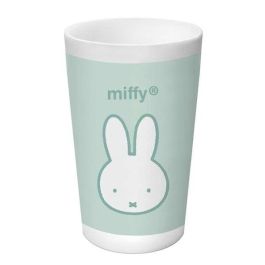 Set De Platos Cubiertos Y Vaso Safta Miffy Menta 260x260x90 mm Set De Platos Cubiertos Y Vaso Safta Miffy Menta 260x260x90 mm