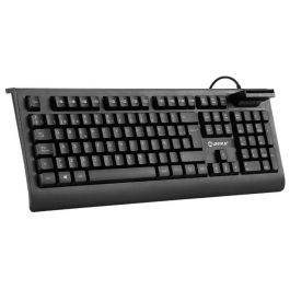 Unykach Teclado KB918 USB con Lector DNI, 105 Teclas, Negro Unykach Teclado KB918 USB con Lector DNI, 105 Teclas, Negro