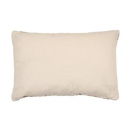 Cojín Blanco-Verde Algodón / Poliéster 40 X 60 cm