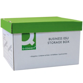 Q-connect Cajón de Archivo Definitivo A4 Lomo 100mm, Cartón 100% Reciclado, Montaje Automático, Medidas Interior 327x387x250mm Precio: 12.68999963. SKU: B17PMNEKZ4