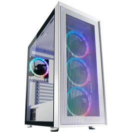 LC-Power Midi Tower Gaming 802W RGB Blanco ATX, micro ATX, Mini-ITX para PC Metal Plástico Vidrio templado Precio: 103.4999999. SKU: B18WHGYV82