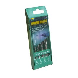 Mota Wj4 Juego de 4 Brocas Widia Standard de Carburo de Tungsteno Ø5, 6, 8, 10 mm para Granito, Ladrillo y Baldosas Precio: 4.49999968. SKU: S7917165