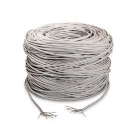 AISENS - BOBINA CABLE DE RED RJ45 CAT.5E UTP RÍGIDO AWG24, GRIS, 100M Precio: 18.58999956. SKU: B158LXLF6Q