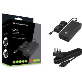Conceptronic OZUL03BUK Cargador USB-C GaN 100W PD3.0/PPS Negro