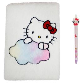 Hello Kitty: Set Cuaderno Peluche Suave y Bolígrafo Borrable - Incluye Cuaderno Tacto Suave y Bolígrafo Borrable de Hello Kitty Precio: 10.50000006. SKU: B1AXQQXVNM