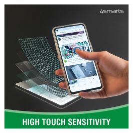 4smarts Protector de Pantalla X-Pro Clear para iPhone 7/8/SE 20/ SE 22 de Vidrio Templado