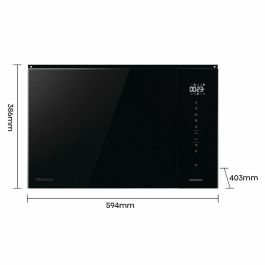 Microondas con Grill Hisense Negro 900 W 25 L Microondas con Grill Hisense Negro 900 W 25 L
