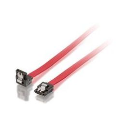 EQUIP 111802 Cable SATA II de 0.5m Macho/Macho Rojo con Conectores SATA 7-pin Derecho y Angular Precio: 14.49999991. SKU: B1JM45MXFW
