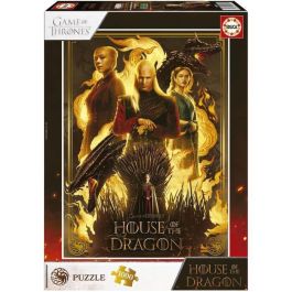 Educa EDU8412668195745 Puzzle House of the Dragon 1000 Piezas