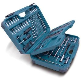 Makita E-10883 Werkzeugkoffer bestückt, Maleta de Herramientas con 221 piezas, Incluye Llaves y Prolongadores 1/2, 1/4 Precio: 146.5899996. SKU: B14Z7BX4M2