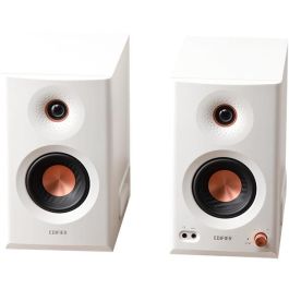 Edifier MR5 Altavoces Monitores de Estudio Activos Bluetooth 110W de 3 Vías, Woofer 5", Tweeter 1", Blanco