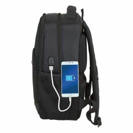 Mochila para Portátil Safta 14,1'' Negro 28 x 42 x 16 cm