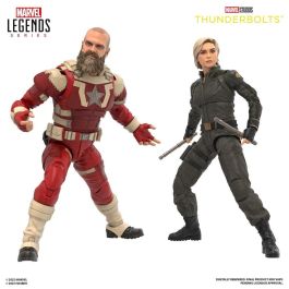 Hasbro Marvel Studios Thunderbolts Figuras de Acción Yelena Belova y Red Guardian 15 cm con 11 Accesorios Precio: 56.89000009. SKU: B1EVW8RY3B