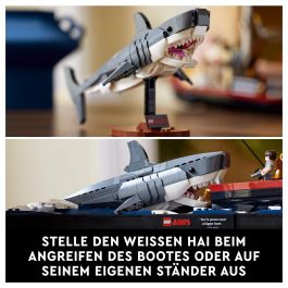 LEGO 21350 Ideas Tiburón Juego Construcción 1503 Piezas