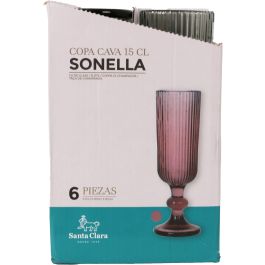 Santa Clara Copa Champagne Sonella 150 cc Verde (36 Unidades)