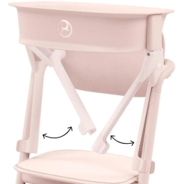 Cybex CYB4063846445219 Kit de torre de aprendizaje ajustable y escalable Lemo 2 - Rosa perla