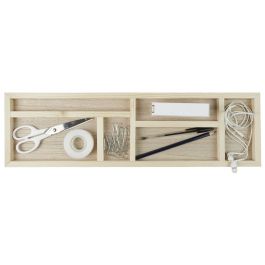 Home Deco Factory Bandeja Organizador Escritorio Natural 52x15x6 cm