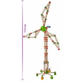 Eichhorn Juego de Construcción 8 en 1: Conjunto de 300 piezas para crear Turbina Eólica, Grúa, Aviones y más vehículos Eichhorn Juego de Construcción 8 en 1: Conjunto de 300 piezas para crear Turbina Eólica, Grúa, Aviones y más vehículos