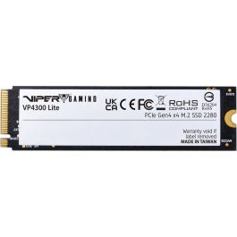 Patriot VP4300 Lite SSD M.2 2TB PCIe 4.0 NVMe 2.0 7400/6400 MB/s para PC/PS5 2280 con disipador