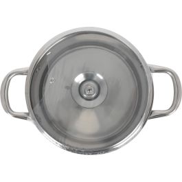 Cacerola Hermes 20 cm acero inoxidable 3L - Inde (4 Unidades) Cacerola Hermes 20 cm acero inoxidable 3L - Inde (4 Unidades)