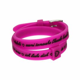 Pulsera Mujer il mezzometro I LOVE YOU SILVER - BRACCIALE IN SILICONE/SILICONE BRACELET Precio: 31.78999967. SKU: B1BV8J8MZQ