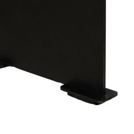 Mesa Centro Natural Madera-Hierro Salón 150 X 70 X 43 cm