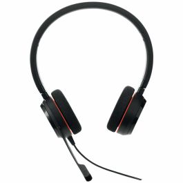 Auriculares con Micrófono Jabra EVOLVE 20 Negro