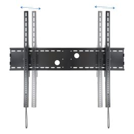 TooQ LP42130T-B Soporte de Pared Fijo Inclinable para TV 60-100" hasta 130kg. Ángulo ±15°, Negro, 130mm, Curvas.