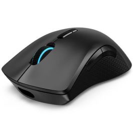 Lenovo M600 Ratón Gaming Inalámbrico para Gamers, Batería Larga Duración, Carga Rápida, 16000 DPI Ajustables, Iluminación RGB Ergonómico