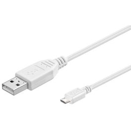 MicroConnect Cable USB A a USB Micro B, Versión 2.0, Blanco, 0.3m Precio: 1.49999949. SKU: B1HK6HL9LN