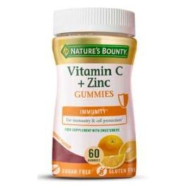 Nature's Bounty VITAMINA C + ZINC 60 gummies Precio: 13.4999997. SKU: B19F9JAT4S