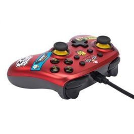 PowerA Mando con Cable Nano Oficial Nintendo Switch Mario Kart Racer Red - Control de Tamaño Estándar, Diseño Compacto y Ergonómico