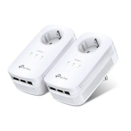 TP-Link Adaptador Powerline PA8030P KIT AV1300 Gigabit con Enchufe Integrado, Kit (2 Unidades) Precio: 101.99314939. SKU: B1FZPQAGBY