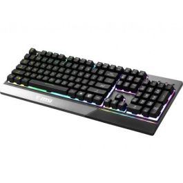 MSI GK30 Teclado Gaming Mecánico para PC con Retroiluminación RGB, Teclas Antiborrado y Cableado