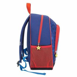 Toybags Mochila Super Mario con 2 bolsillos laterales, interior forrado y personalizado, Textil 32x25.5x11 cm para 7+ años Toybags Mochila Super Mario con 2 bolsillos laterales, interior forrado y personalizado, Textil 32x25.5x11 cm para 7+ años