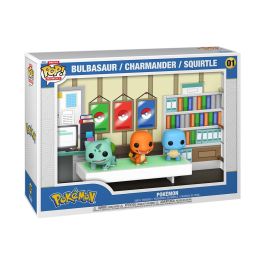 Funko 73254 Pop! Deluxe Moment Bulbasaur, Charmander y Squirtle de Pokémon. Figura coleccionable con base detallada. Precio: 91.50000035. SKU: B18DDAQYTH