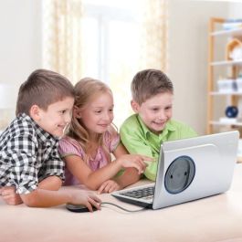 VTECH Genio, mi primera computadora real para niños: más de 50 actividades y procesador de textos