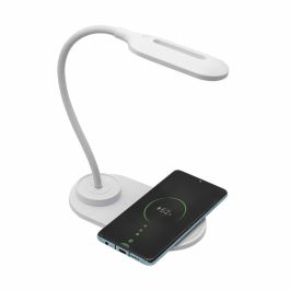 Lámpara LED con Cargador Inalámbrico para Smartphones Denver Electronics LQI-55 Blanco 5 W Precio: 15.79000027. SKU: S0434113