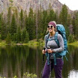 Mochila Deportiva Osprey Renn Azul claro 50 L