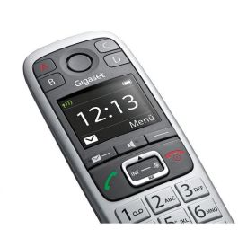 Gigaset E560HX Teléfono Inalámbrico DECT/Analógico Manos Libres Identificador de Llamadas Gris Plata