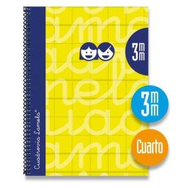 Lamela Bloc Tapa Forrada 4º 80H Cuadrovia 3 Mm Amarillo 5 unidades Precio: 21.49999995. SKU: B1GZYFCDZQ