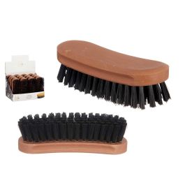 Cepillo de plástico para calzado negro mediano Arte Regal 5x4x13.5 cm (32 Unidades)