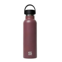 Botella Térmica Safta Cacao Marrón Silicona Acero Inoxidable