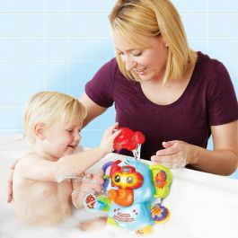 VTECH BABY Lancelot, el Elephant'eau: Juguete de Baño Interactivo, Adorable Elefante que Rocía Agua para Niños y Niñas 1-5 años