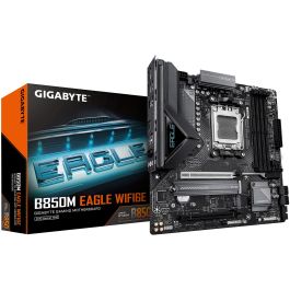 Gigabyte B850M Eagle WiFi6E Placa Base para AMD AM5 con Chipset B850, Factor de Forma mATX y Soporte para Memoria DDR5 Precio: 206.78999946. SKU: B16HX63P2E